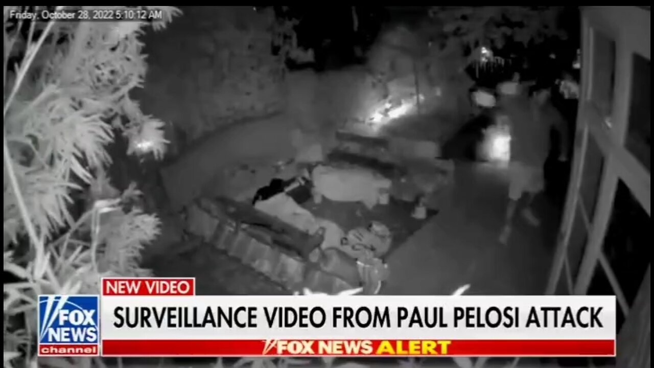 Video Of David DePape Breaking Into Paul Pelosi’s House