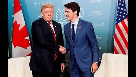 Justin Trudeau all smiles while meeting Trump at Mar-a-Lago