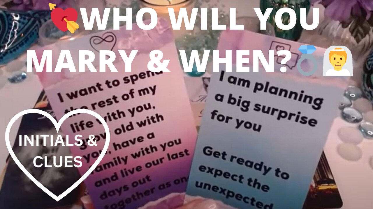 💘WHO WILL YOU MARRY & WHEN?💍👰💒✨FIREWORKS & HAPPINESS💐🪄💘COLLECTIVE LOVE TAROT READING ✨