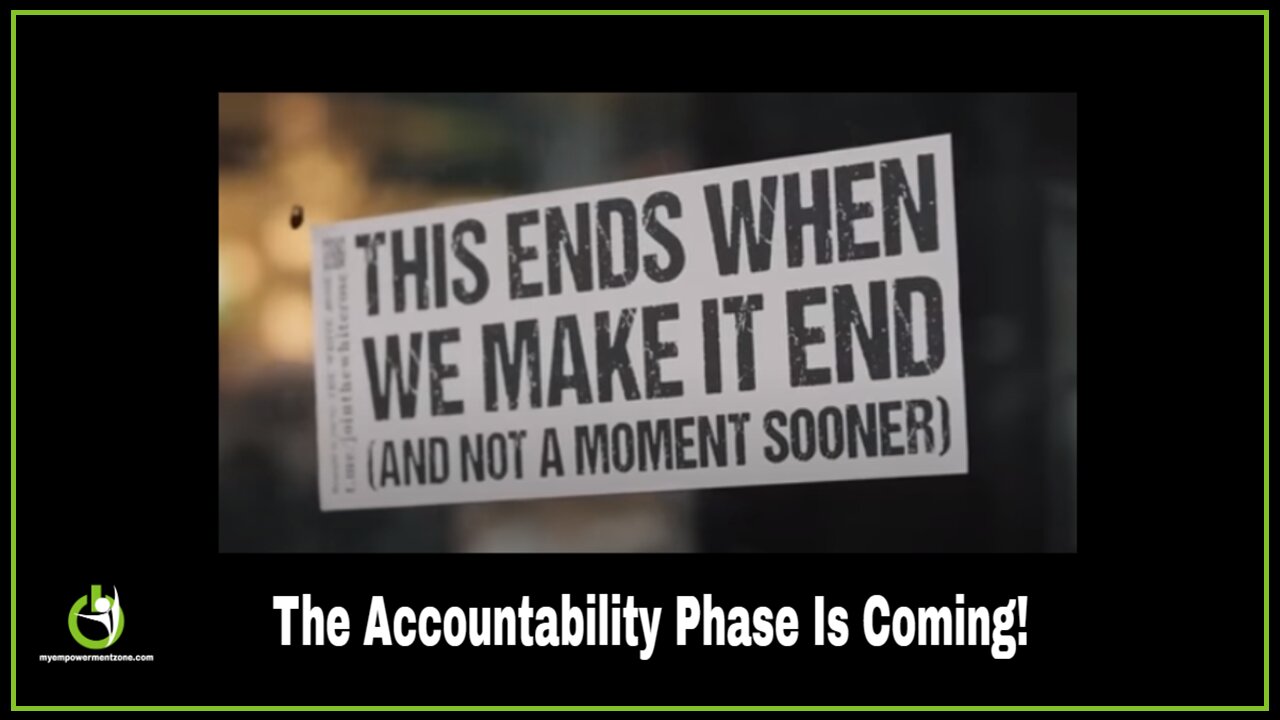 The 'Accountability Phase' Is Coming