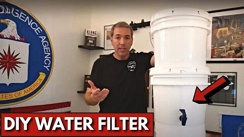 SURVIVAL TIP: How to Make A Bucket Water Filter | Jason Hanson