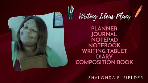 Writing Ideas Plans