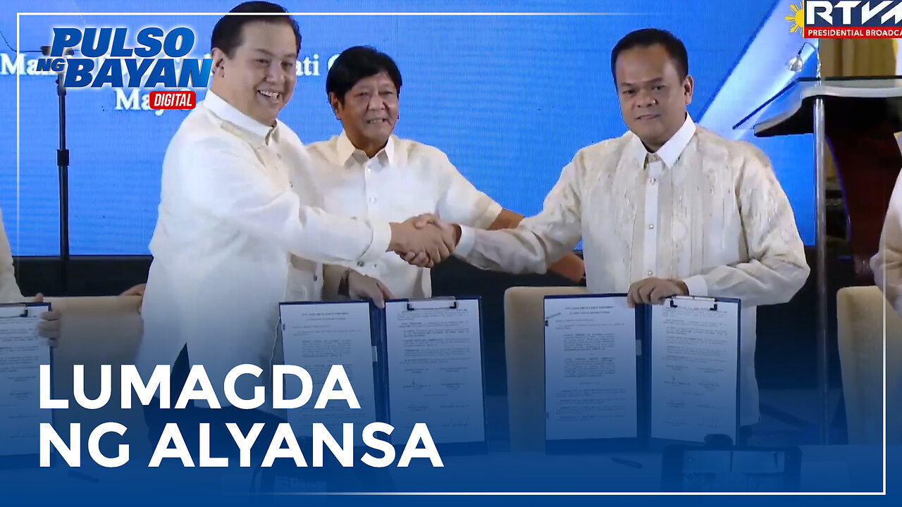 Partido Federal ng Pilipinas at Lakas-CMD, lumagda ng alyansa para sa 2025 midterm elections