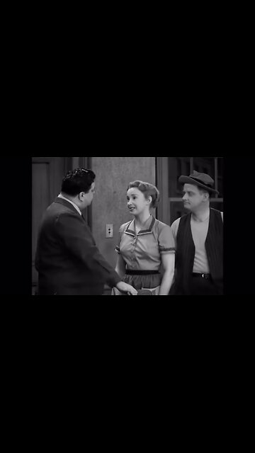 What?! The Honeymooners #Funny Jackie Gleason #ClassicTv Clip