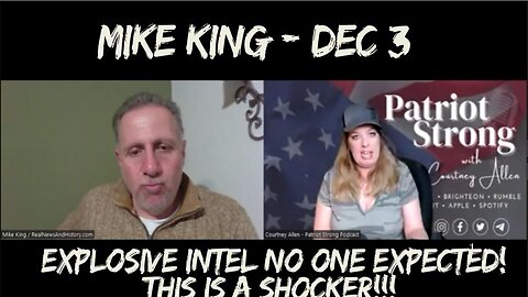 Mike King Update Today Dec 4: Explosive Intel No One Expected! This Is A Shocker!