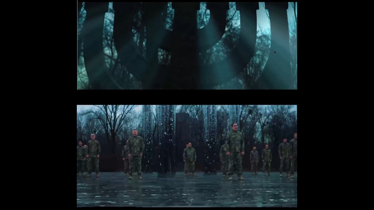 jewish ✡️ nazis and ukro 🇺🇦 nazis unite in a song of death and fire