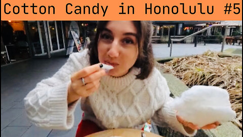 Cotton Candy in Honolulu In the Best Coffee Shop Experiences In Vancouver 2023 Series #5