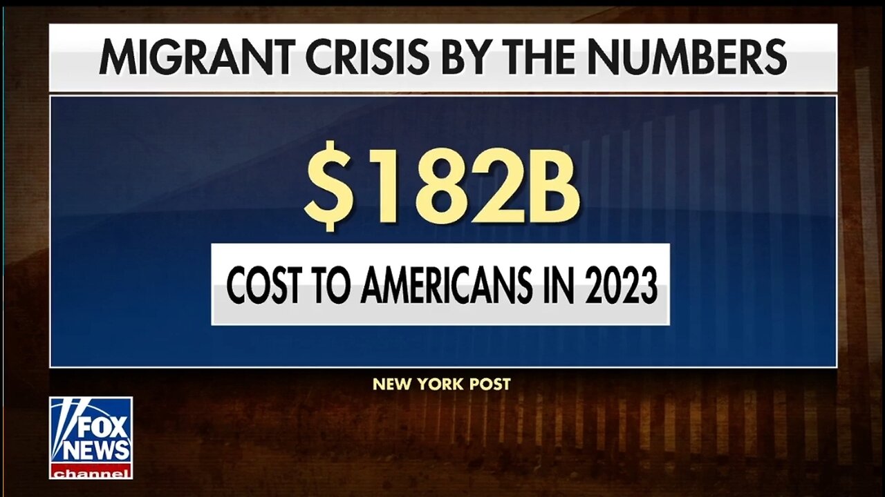 $182 Billion In Taxpayer Money Spent On Illegal Immigration In 2023