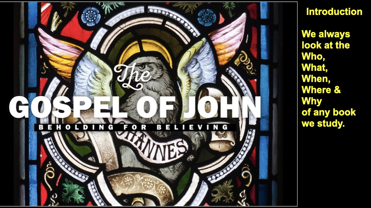 Introduction to the Gospel of John
