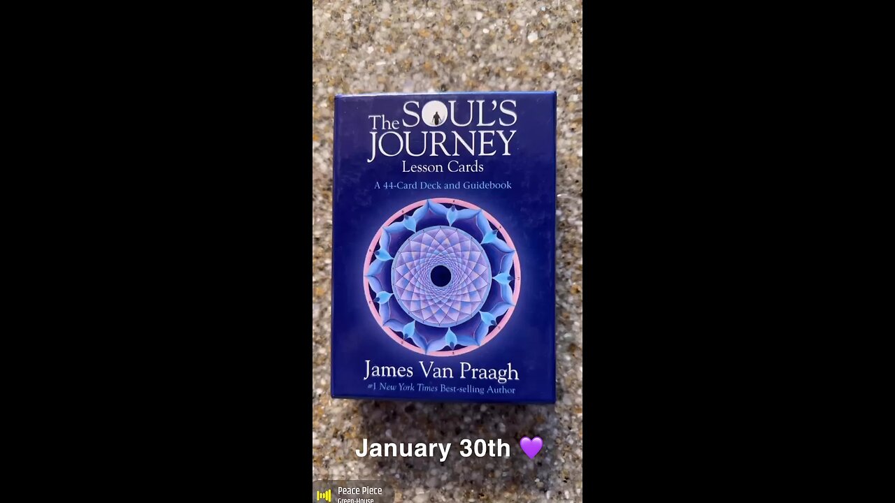 1/30/23 oracle card: peace