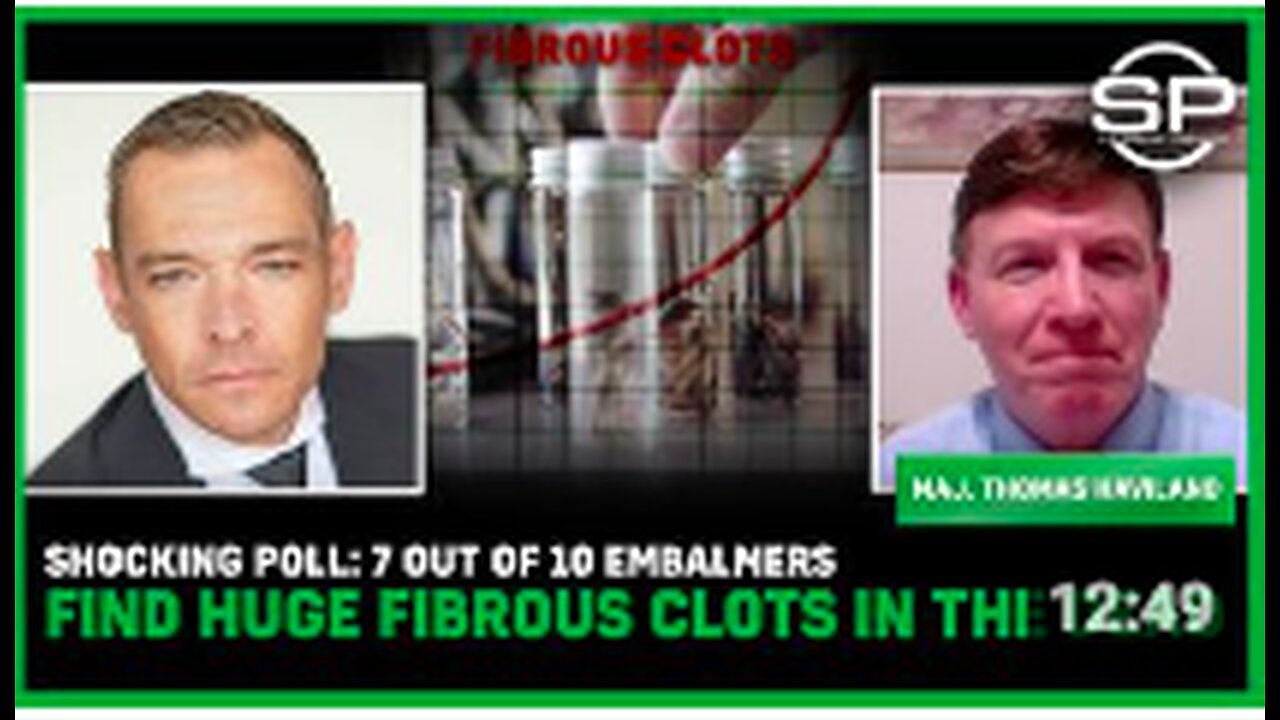 SHOCKING Poll: 7 Out Of 10 Embalmers Find HUGE Fibrous Clots In The Dead