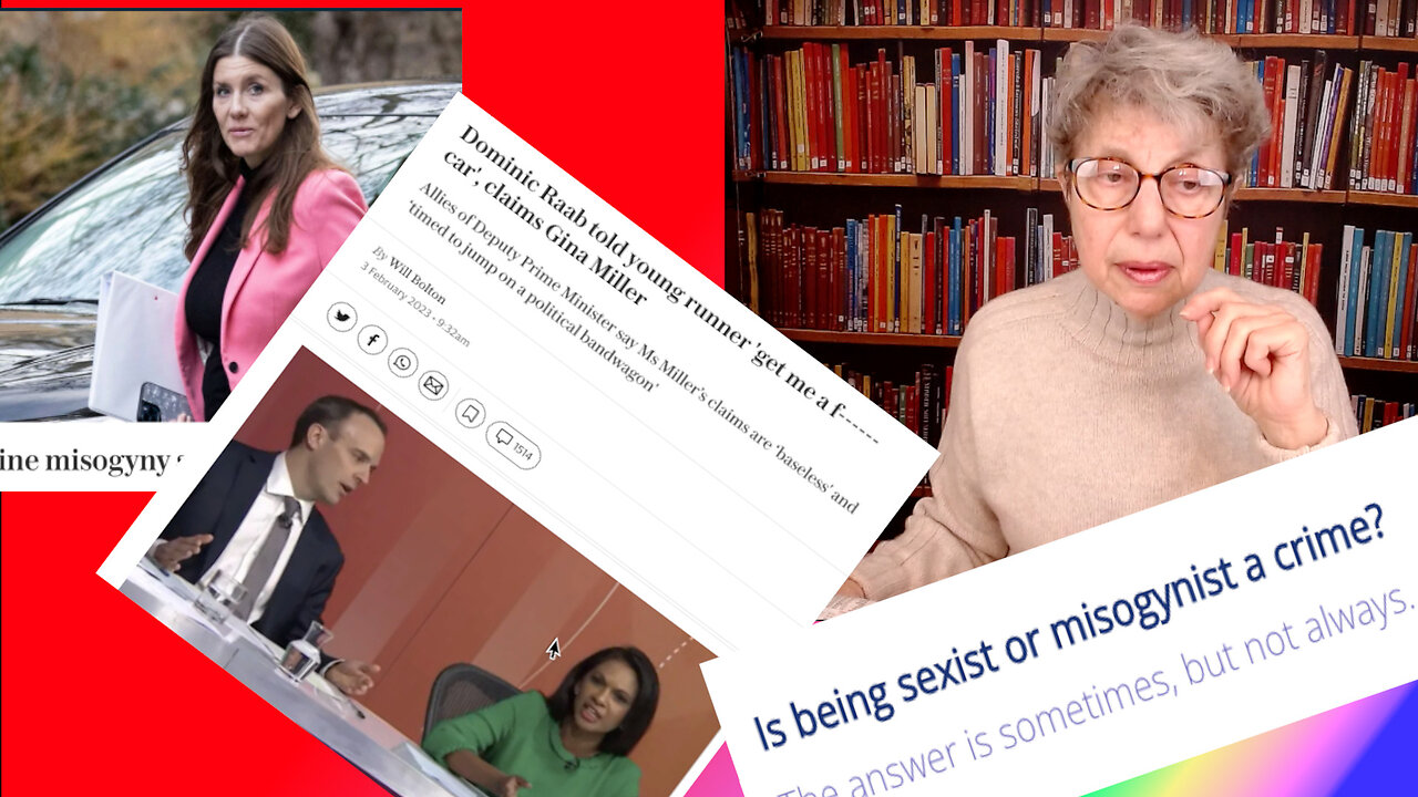 Is being sexist or misogynist a crime - and how do you define it?