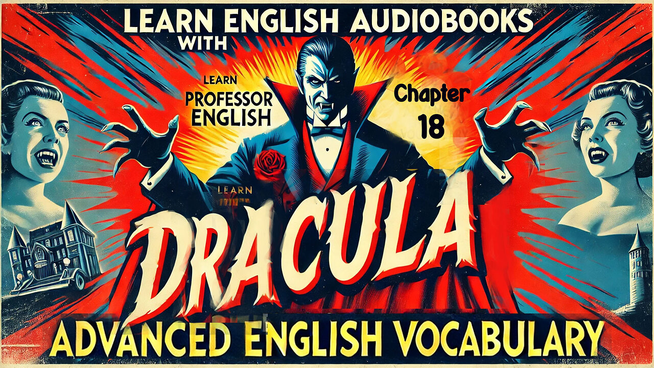 Learn English Audiobooks "Dracula" Chapter 18(Advanced English Vocabulary)