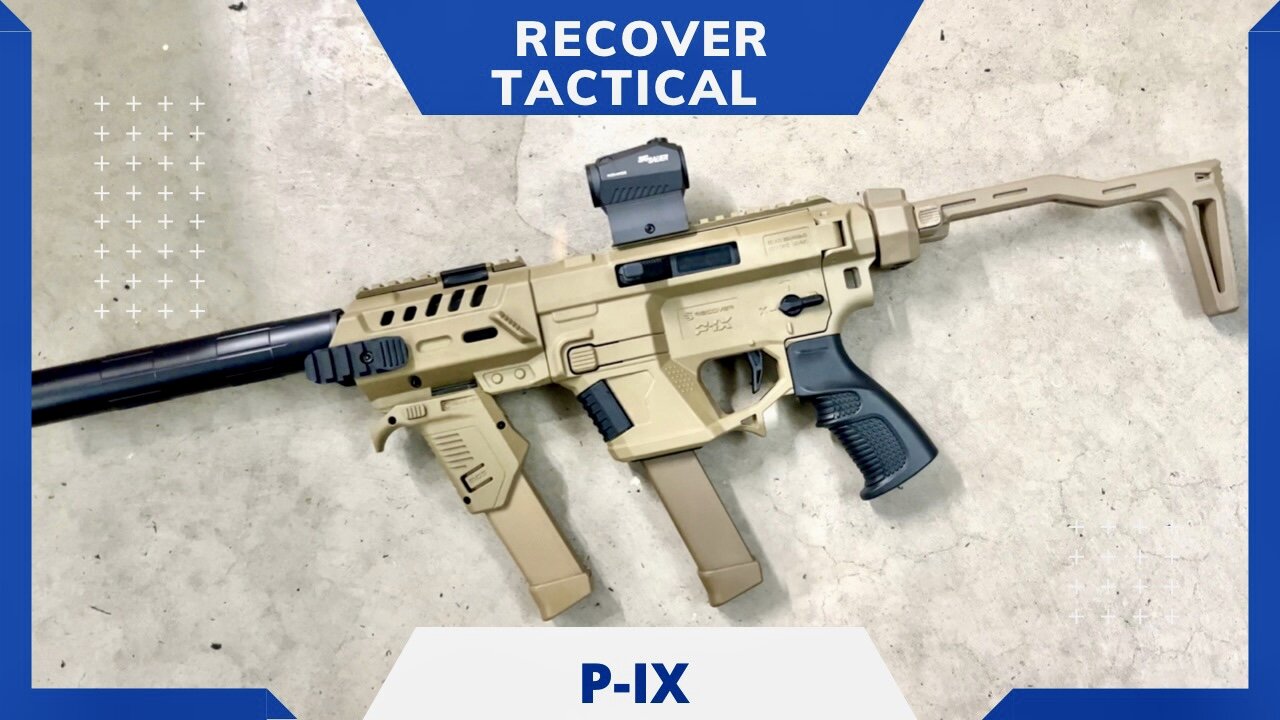 An AR-15 that Takes Whole Glocks!! | Recover Tactical P-IX | Code 4 Defense