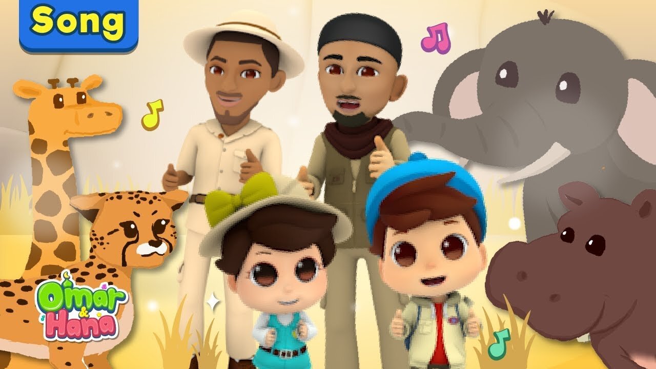 Omar _ Hana _ Everything Belongs to Allah [FULLY ANIMATED] Islamic Songs for Kids