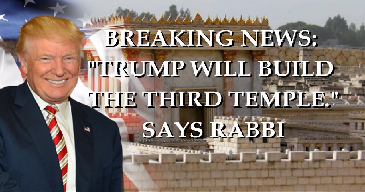 EXPOSING INTERVIEW TRUMP WILL BUILD THE THIRD TEMPLE: