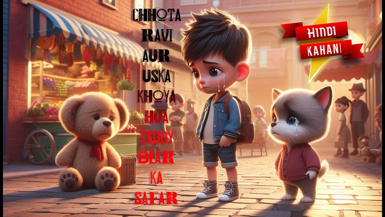 छोटा रवि और उसका खोया हुआ टेडी बियर का सफ़र | Chhota Ravi aur Uska Khoya Hua Teddy Bear ka Safar