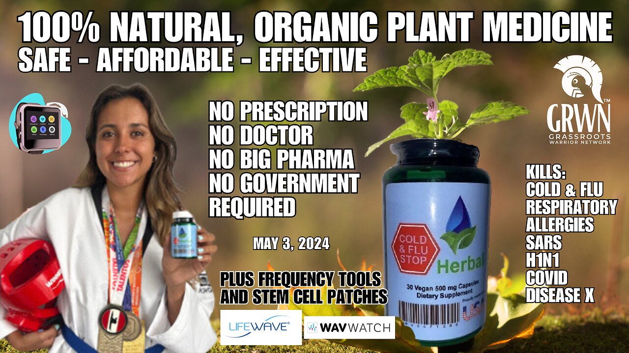 Safe, affordable and EFFECTIVE plant and natural alternatives: Testimony