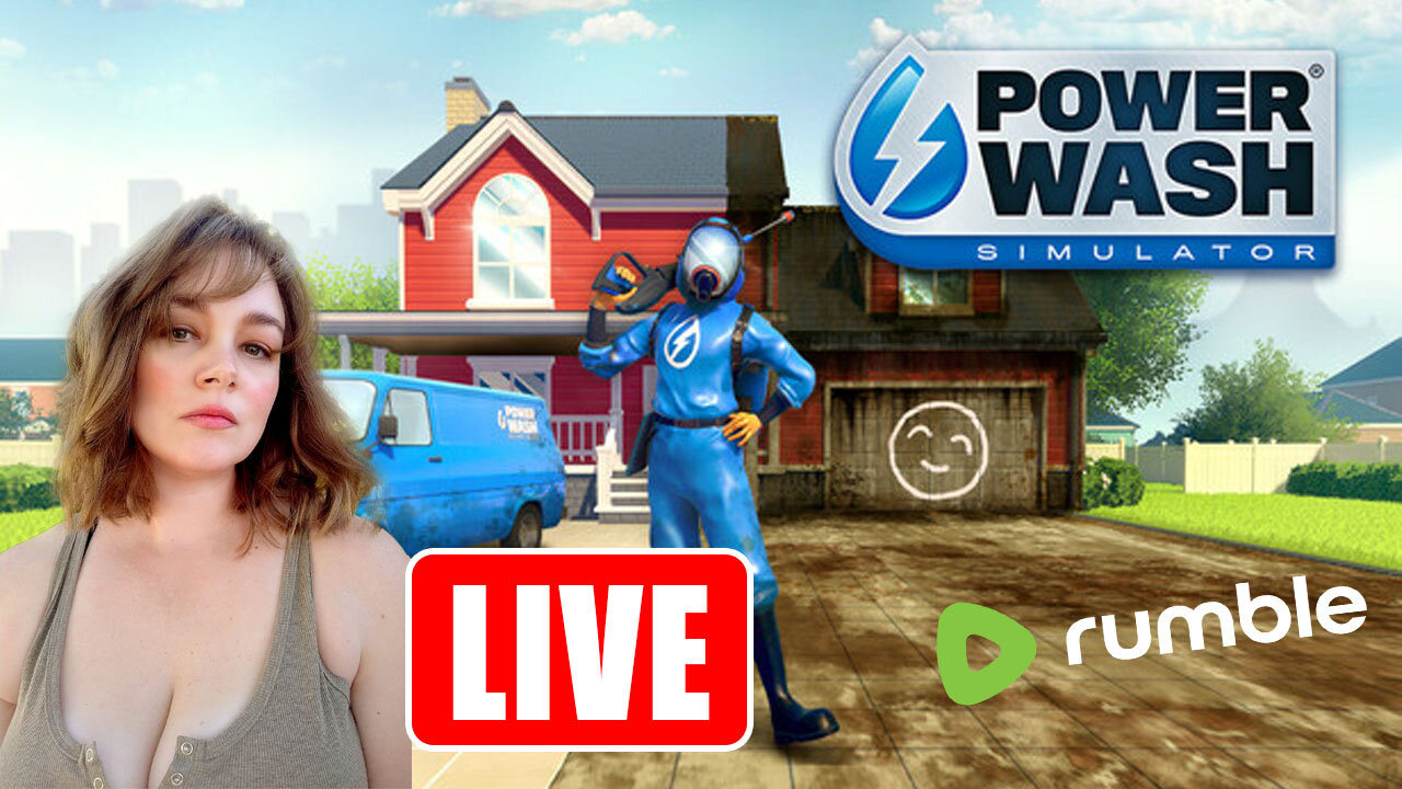 🔴 LIVE - OCD & Chill with Power Wash Sim