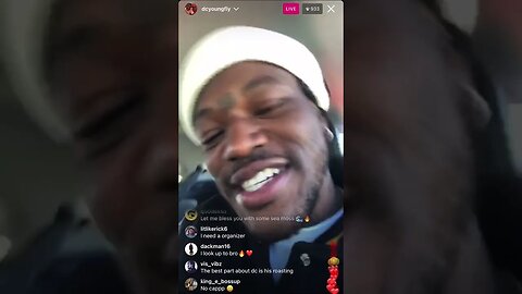 Dc YoungFly Instagram Live. Announces New Comedy Show Date 01.02.23. (pT.2)