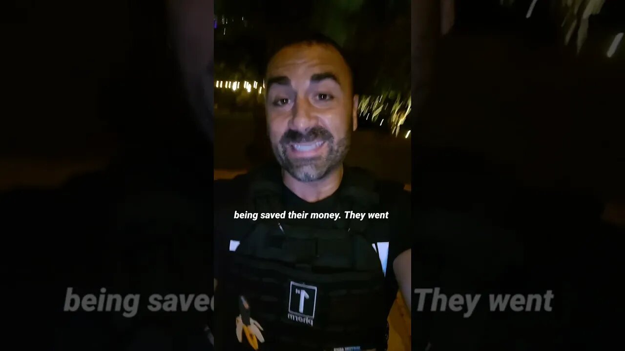 HOARDING MONEY IS NOT A REAL THING