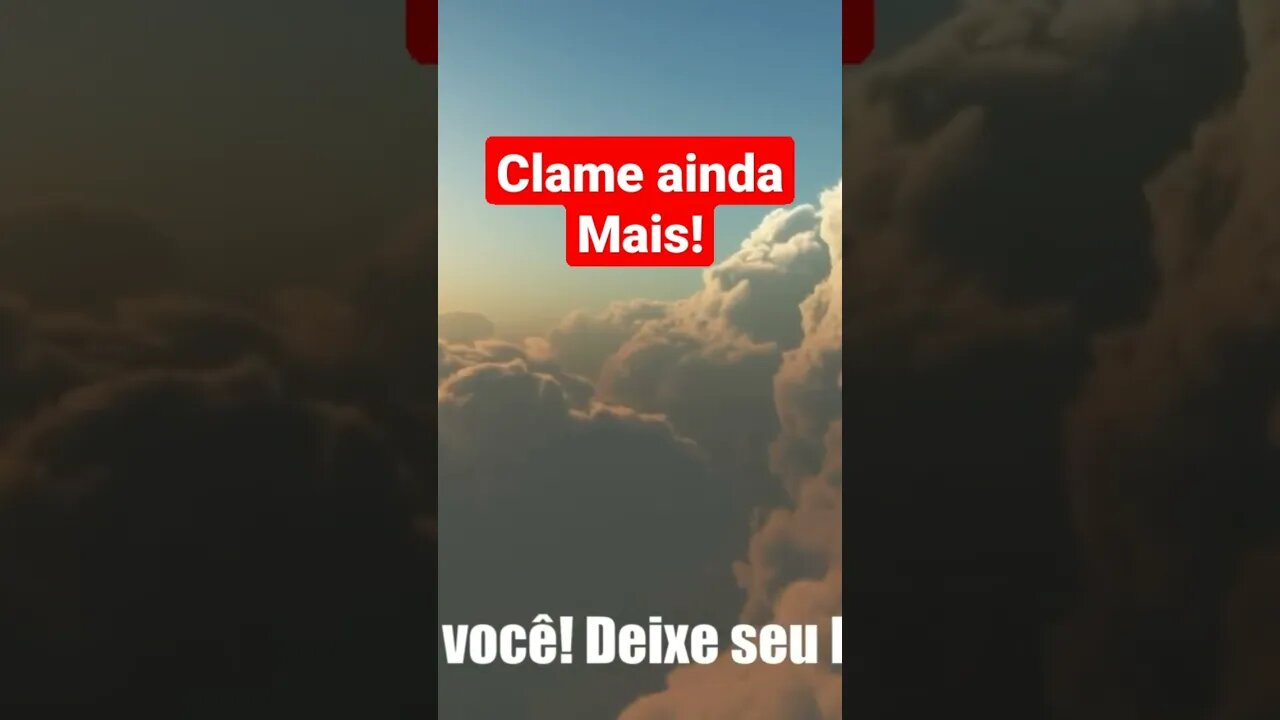 Clame ainda Mais! #shorts #clameaindamais #oração #fé #jesus