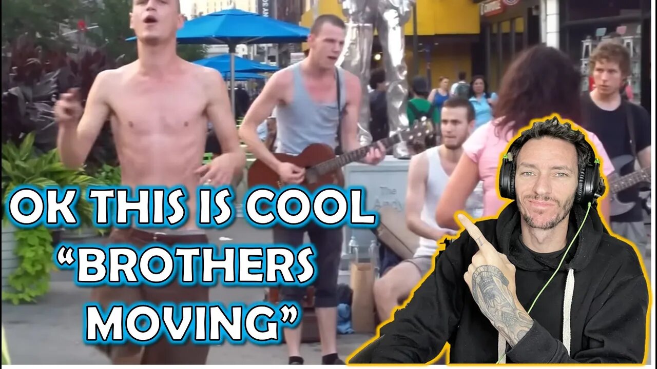 FIRST TIME REACTING TO!!! Brothers Moving "Minnie The Moocher"