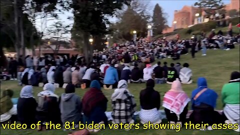 video of the 81 biden voters showing their asses