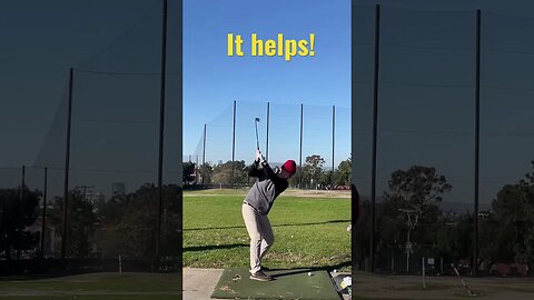 Golf DIY training aid for better Structure #golf #golfdrills #shorts #golftips #trainingaids #DIY