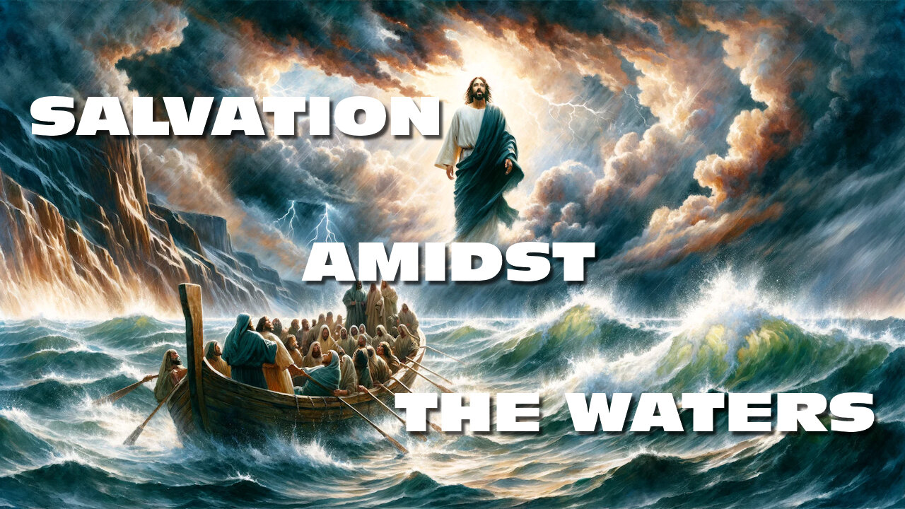 🎵 Salvation Amidst the Waters 🎵 Christian Rock | Lyric Music Video