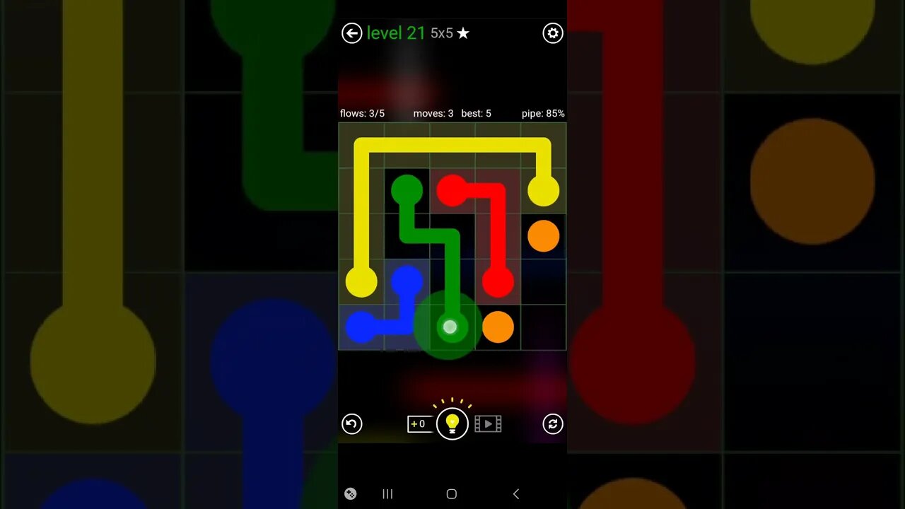 flow free: easy level 21