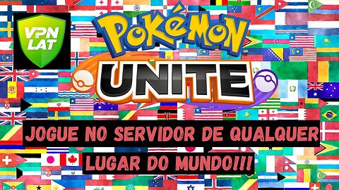 POKÉMON UNITE NO SERVIDOR DE OUTRO PAÍS