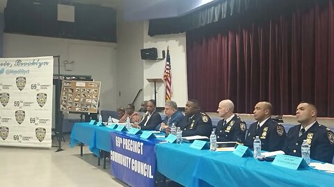 69th Pct Community Council meeting 1/31/23 #nypd