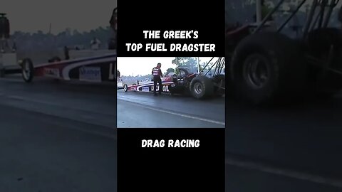 The Greek’s Top Fuel Dragster Making a Fast Pass at the Dragstrip! #shorts