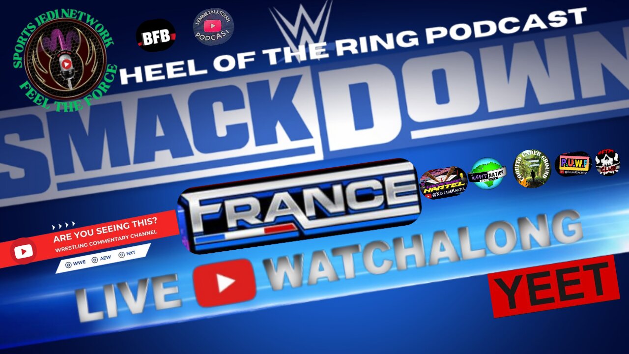 WATCH ALONG LIVE WWE FRIDAY NIGHT SMACKDOWN – Backlash Go-Home Show- in Léon, France