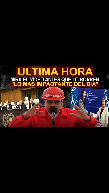 🔴SUCEDIO HOY! URGENTE HACE UNAS HORAS! MIRALO ANTES QUE LO BORREN - NOTICIAS VENEZUELA HOY #shorts
