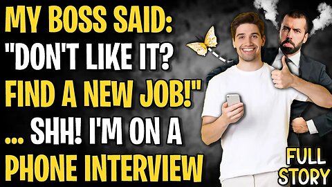 Break Our Contract? Watch Me Find A New Job On The Spot!