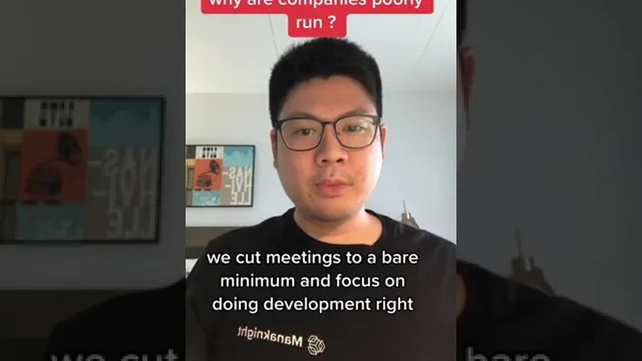 Why are companies run very poorly?