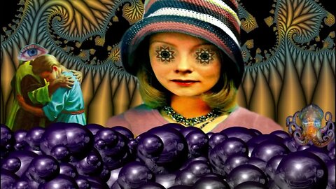 WEIRD WORLDS SCROLL 4K by LARRY CARLSON