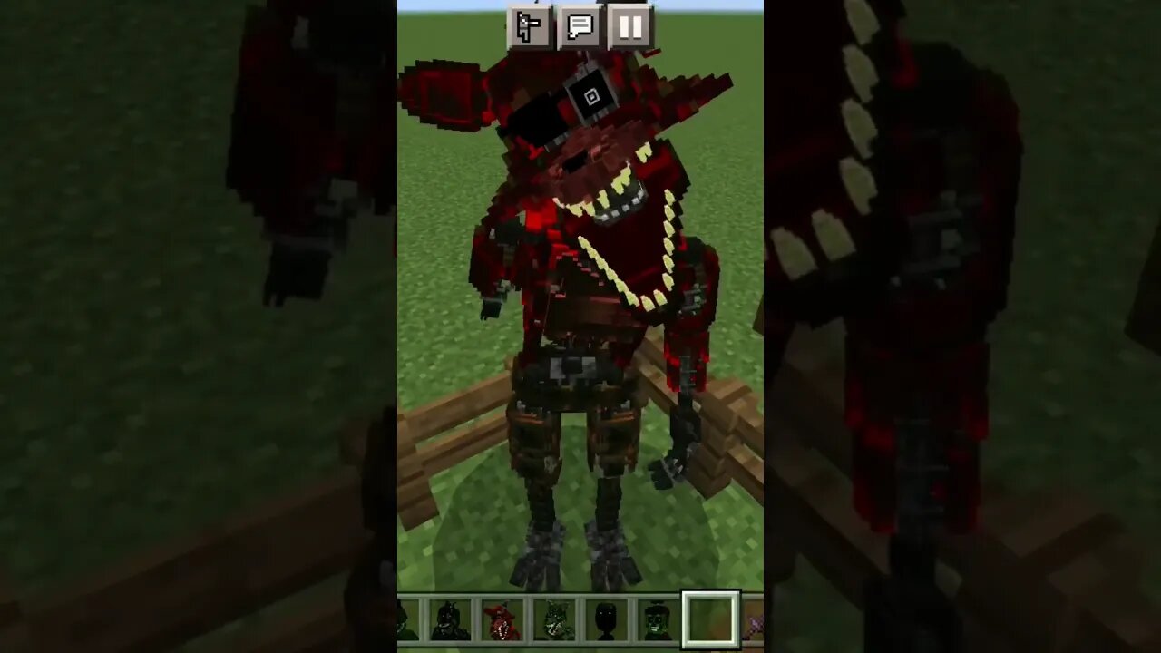 FNAF 3 Animatronics in Minecraft! #shorts