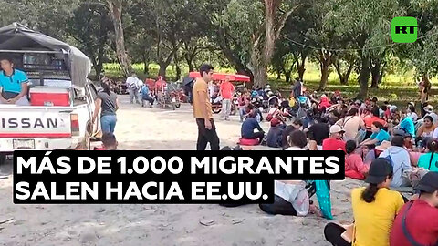 Más de 1.000 migrantes salen hacia EE.UU. antes de asunción de Trump