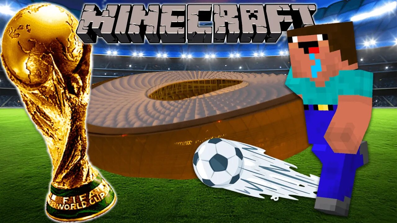 The WORLD CUP in MINECRAFT! (POR VS ARG)