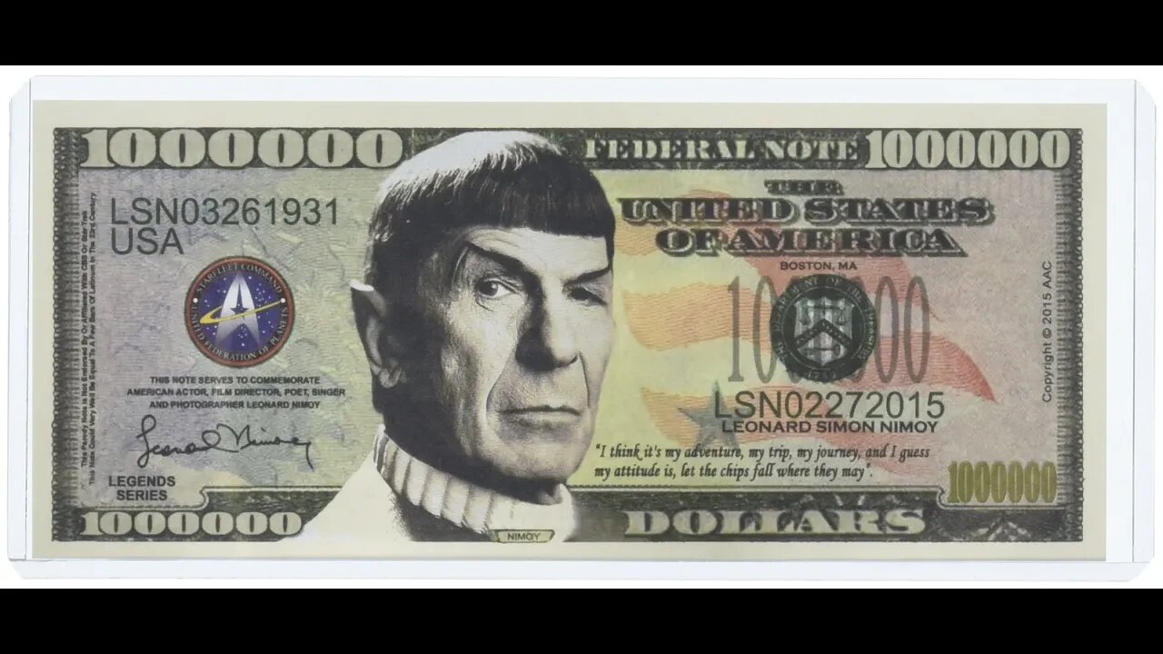 Star Trek's Money-less Utopia is Bull$%!&