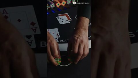 Splitting Aces Blackjack Masterclass - #shorts