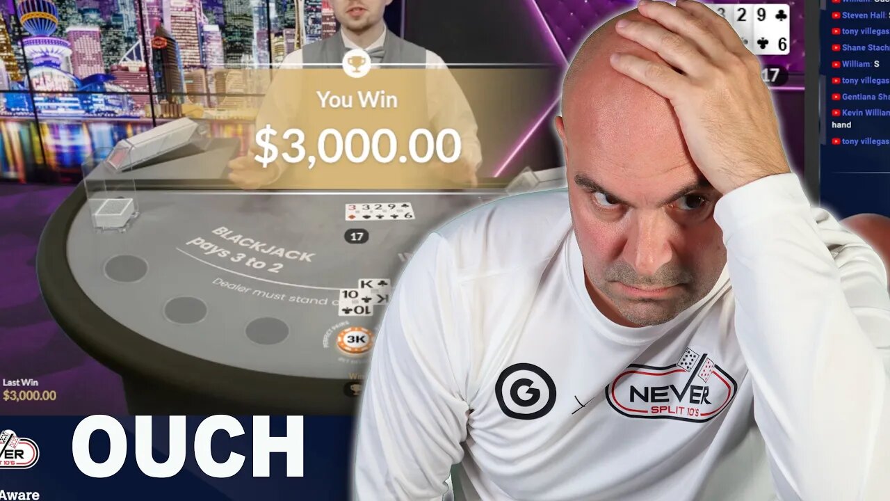 Jan 10 - $35,000 OUCH - Live Coffee and Blackjack