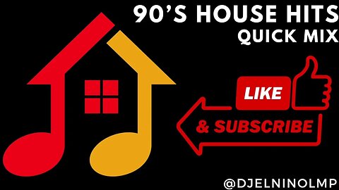 DJ El Niño - 90's House Hits Quick Mix