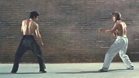 『00107』 The deadly battle of the Chinese Tang Lung with the American Colt. 【Bruce Lee】