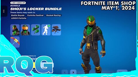 “NEW” SHOJI’S LOCKER BUNDLE IS HERE! FORTNITE ITEM SHOP (May 1, 2024)