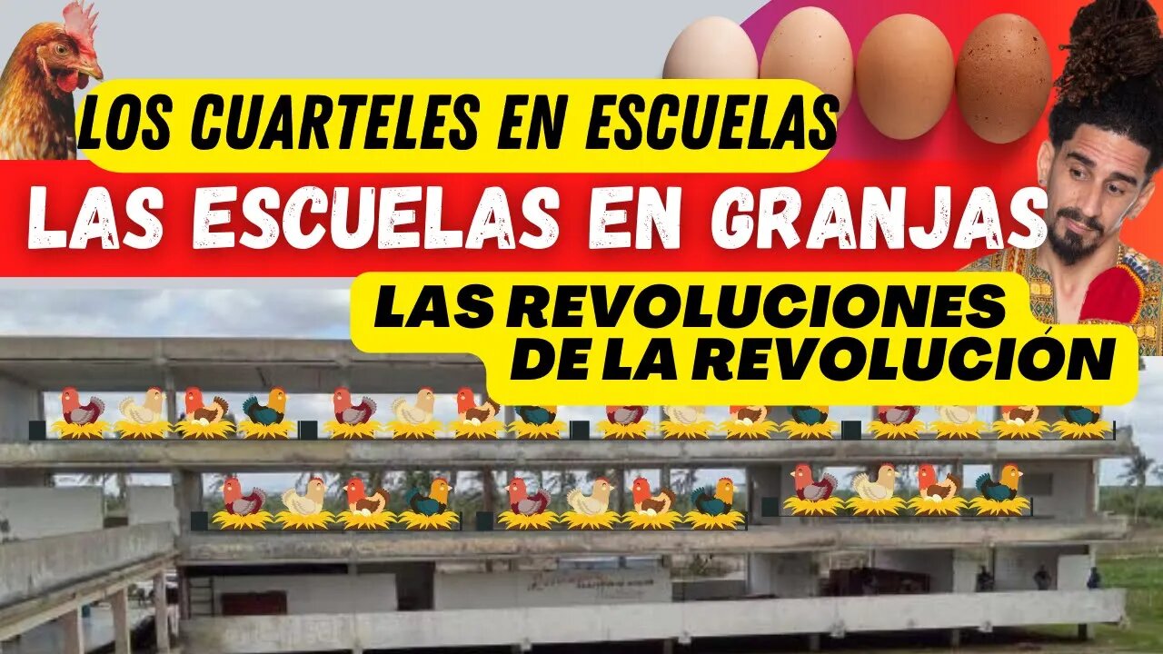 Los cuarteles en escuelas. Las escuelas en granjas. LAS REVOLUCIONES DE LA REVOLUCION.