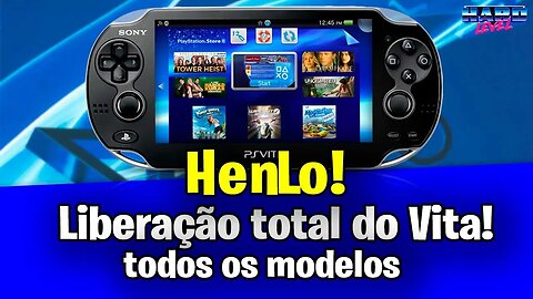 HenLo - Liberação total! DIRETO do console! SEM PC! Qualquer PS VIta! FAT, SLIM e TV!